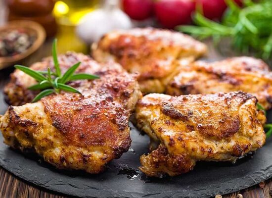 cuban seared chicken thigh