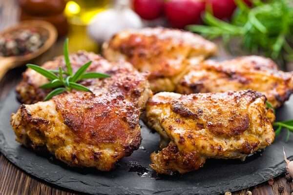 cuban seared chicken thigh