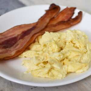 Scrambled Eggs & Bacon