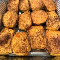roast sweet potatoes