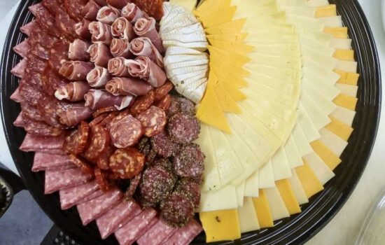 meat and cheese platter