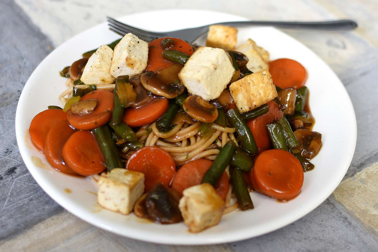 Veggie Tofu LoMein wk8