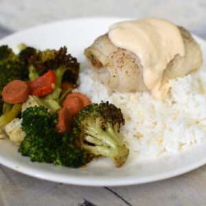 Crab Stuffed White Fish
