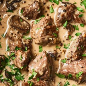 Beef Stroganoff