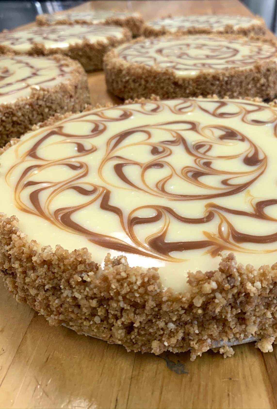 baileys white chocolate cheesecake