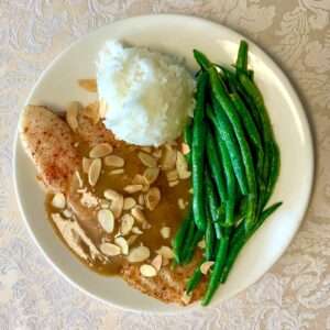 Whitefish Amandine