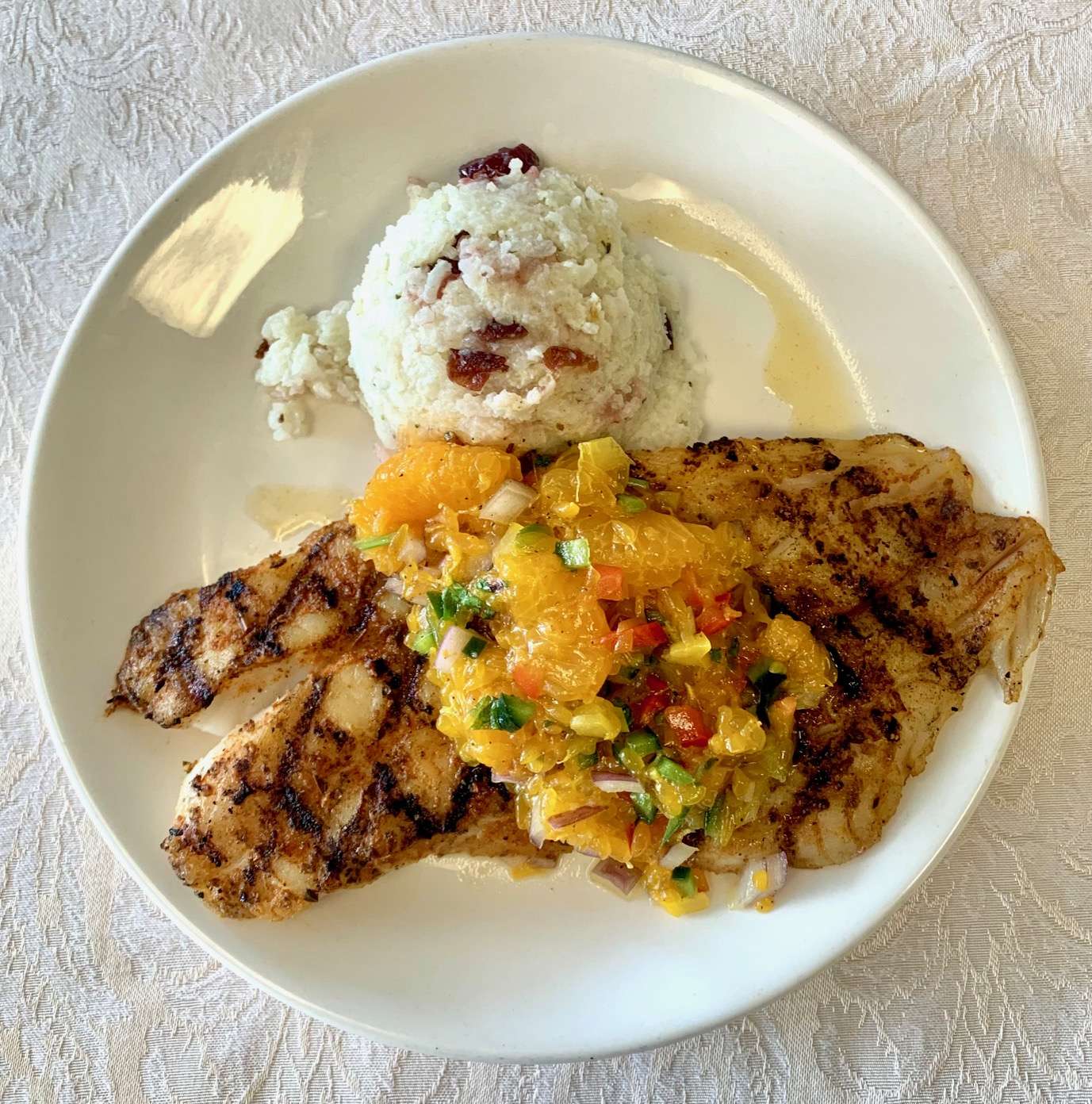 Blackened Grouper - top
