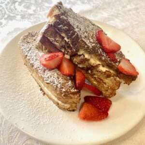 Keto Stuffed French Toast