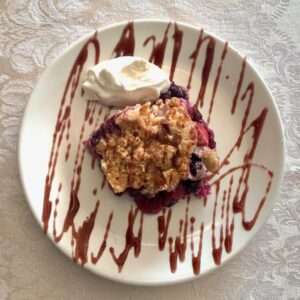 Triple Berry Crisp