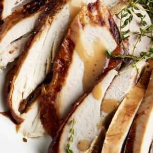 Sliced Roast Turkey