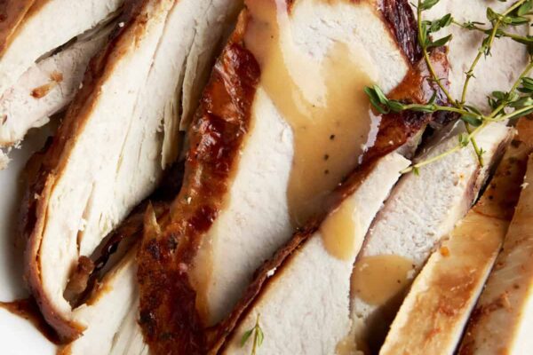 sliced roast turkey 2