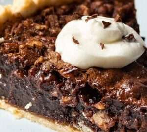 Chocolate Bourbon Pecan Pie