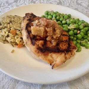 Black Apple Pork Chop